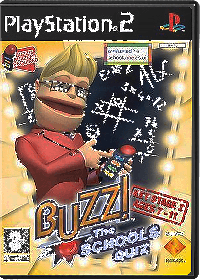 Buzz The Schools Quiz PAL Playstation 2 PAL box art
